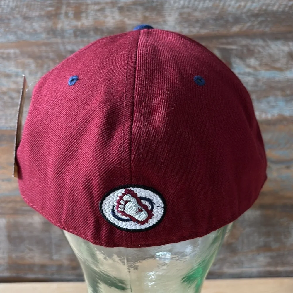 Authentic Fitted 7 1/2 Zephyr Hat Colorado Avalanche Hockey